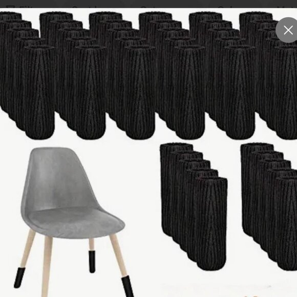 14 Sets Chair Leg Socks Protectors, Durable Furniture Floor Savers - Picture 2 of 3